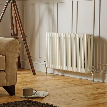 Kartell K Rad Laser Klassic 600 x 1190mm White 3 Column Radiator