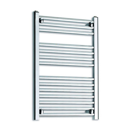 Kartell K Rail 600 x 800mm Chrome 25mm Straight Heated Towel Rail