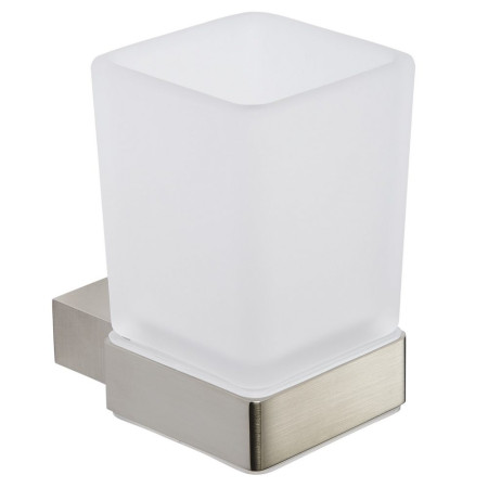 Kartell K Vit Premium Brushed Nickel Tumbler Holder