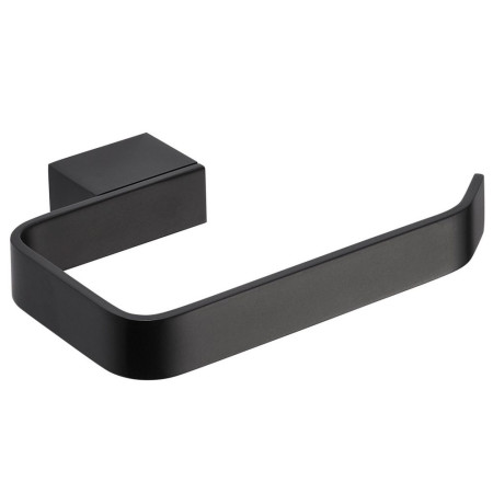Kartell K Vit Premium Matt Black Toilet Roll Holder