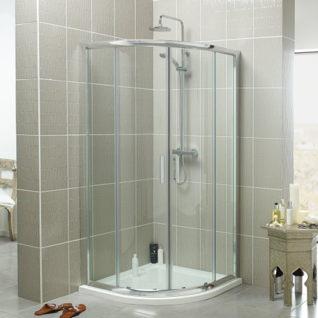 6KON900Q Kartell Koncept Quadrant Shower Enclosure 800mm