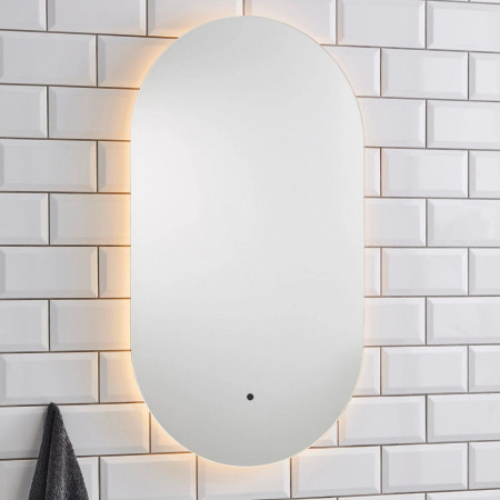 Kartell Lola 900 x 500mm LED Bathroom Mirror