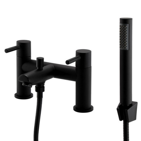 Kartell Nero Round Bath Shower Mixer