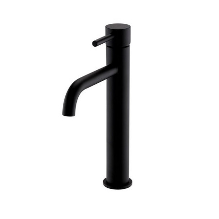 Kartell Nero Round Hi Rise Mono Basin Mixer