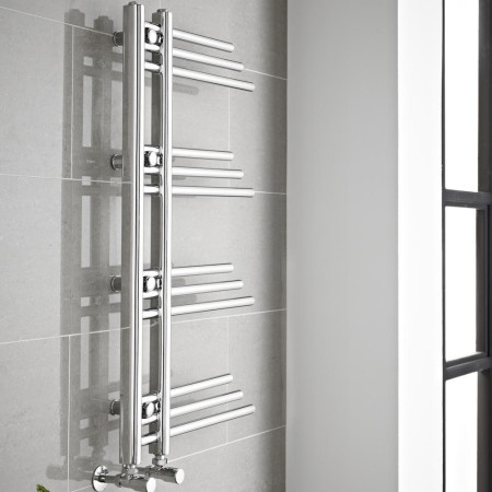 Kartell New York Chrome Plated Heated Towel Rail 500  x 900mm