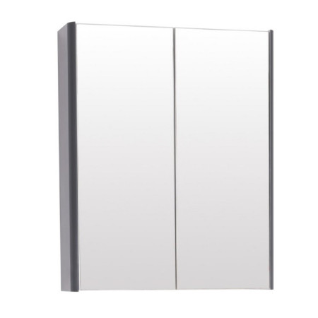 Kartell Options 24 500mm Matt Cool Grey Mirror Cabinet