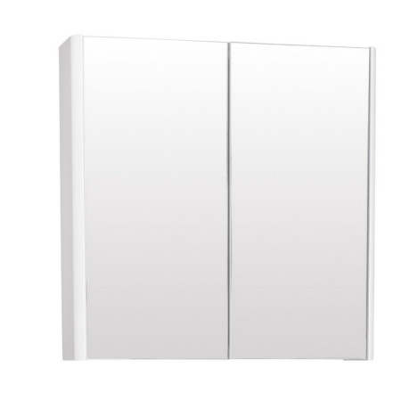Kartell Options 24 600mm Gloss White Mirror Cabinet