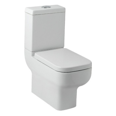 Kartell Options 600 Close Coupled Toilet Pan, Cistern & Soft Close Seat