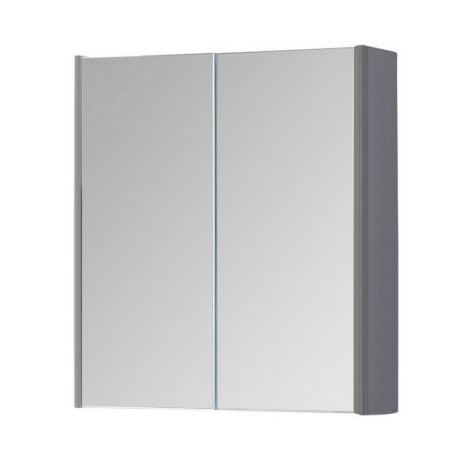 OPT600MIR-G Kartell Options 600mm 2 Door Mirror Cabinet Basalt Grey
