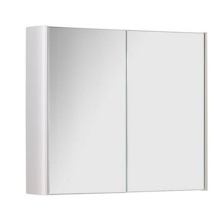 OPT800MIR-W Kartell Options 800mm 2 Door Mirror Cabinet White (1)
