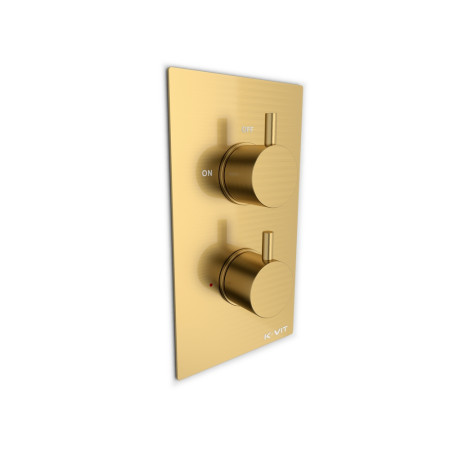 SHO143OT Kartell Ottone Thermostatic Concealed Shower With Fixed Overhead Drencher (3)