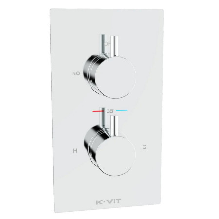 Kartell Plan Concealed Thermostatic Shower Valve with Diverter