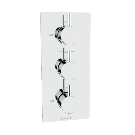 Kartell Plan Concealed Thermostatic Triple Shower Valve