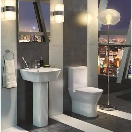 Kartell Project Round 530mm 1th Basin with Full Pedestal