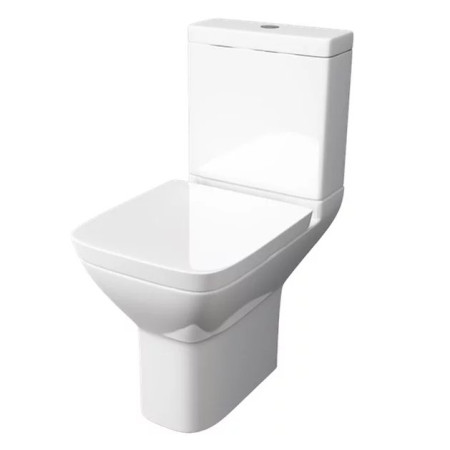 Kartell Project Square WC, Cistern and Soft Close Seat