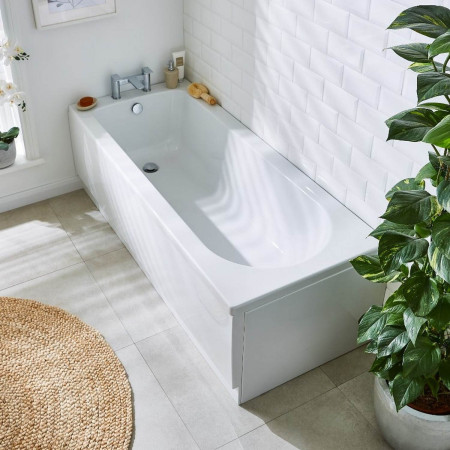 BAT1700PRO Kartell Proton 1700 x 700mm Single Ended Contract Bath Lifestyle