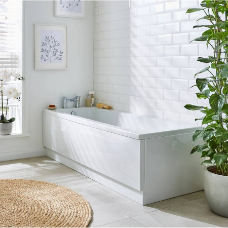 BAT1500PRO Kartell Proton 1500 x 700mm Single Ended Contract Bath with Bath Panels