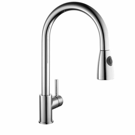KST003 Kartell Pull Out Kitchen Sink Mixer Tap in Chrome