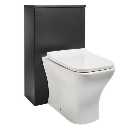 Kartell Purity Matt Black 505mm WC Unit