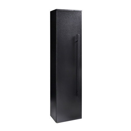 PMB1400SU Kartell Purity Matt Black Wall Mounted Side Unit with Black Handle