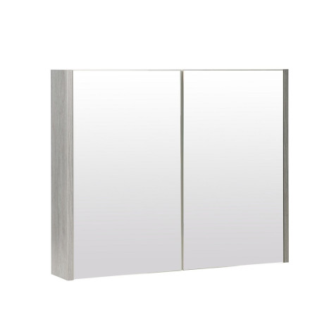 PSO800MIR Kartell Purity Silver Oak 800mm Mirror Cabinet (1)