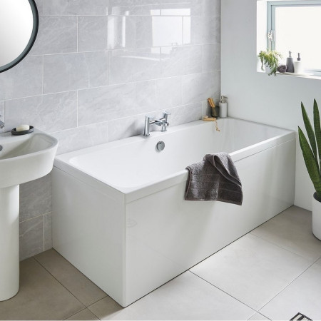 REF1670DUO Kartell Refine Double Ended 1600 x 700mm Bath