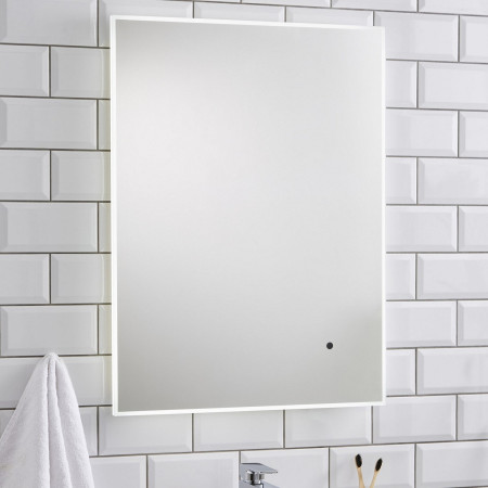 SE6080 Kartell Seattle 600 x 800mm LED Bathroom Mirror Lifestyle