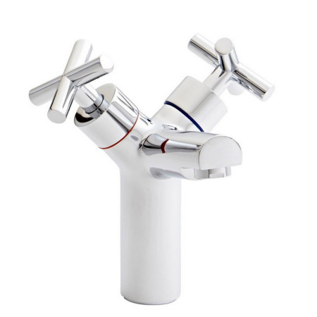 TAP081TI Kartell Times Branch Mono Basin Mixer with Click Waste