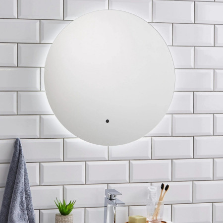 TU60 Kartell Tucson 600mm LED Round Bathroom Mirror Lifestyle