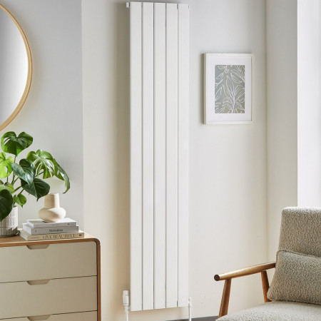 Kartell Victoria 1775 x 218mm White Double Panel Vertical Radiator