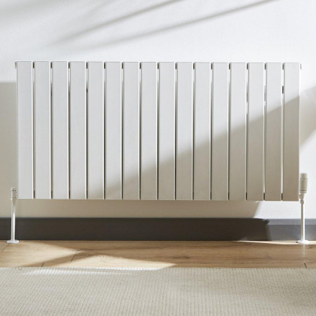 Kartell Victoria 575 x 440mm White Single Panel Horizontal Radiator