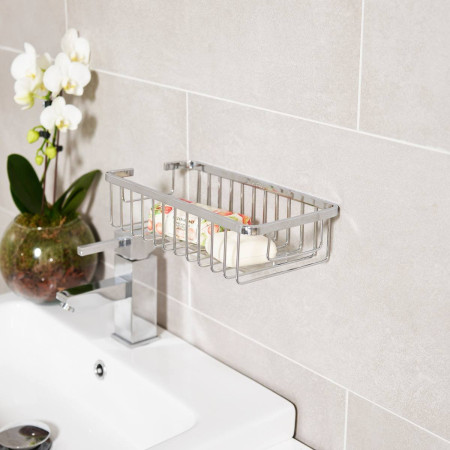 ACC099 Kartell Wire Work Soap Basket Room Setting