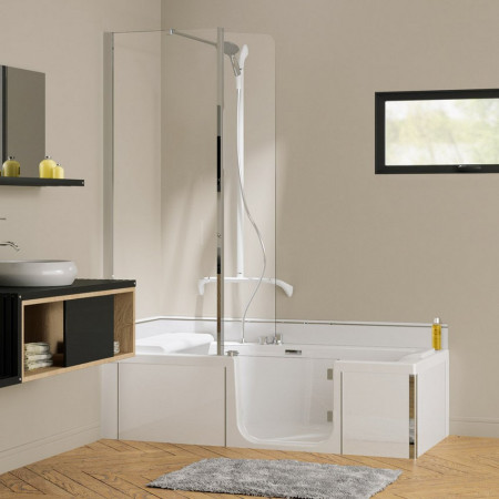 Kinedo Kineduo 1800 x 800mm Walkin Right Hand Bath