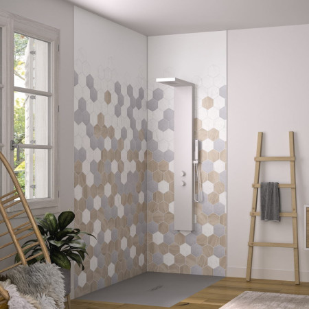 Kinewall Hexagon Trilogy 1500 x 2500mm Panel