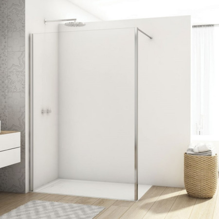 Kudos Divera 760mm Wetroom Panel in Chrome