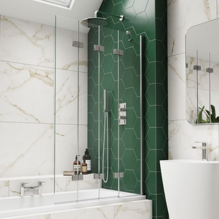 Kudos Inspire Compact 950mm Bath Screen