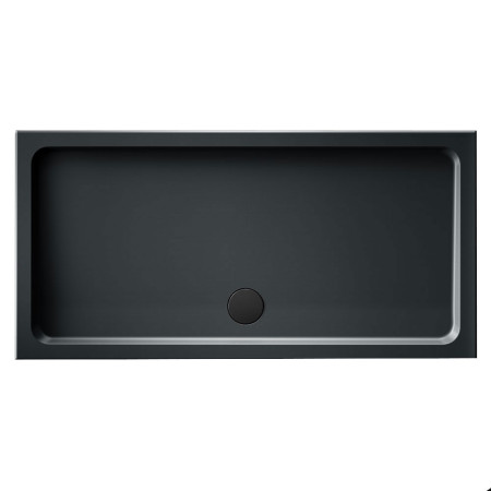 Kudos Kstone Slip Resistant Slate Grey 1700 x 700mm Rectangle Shower Tray