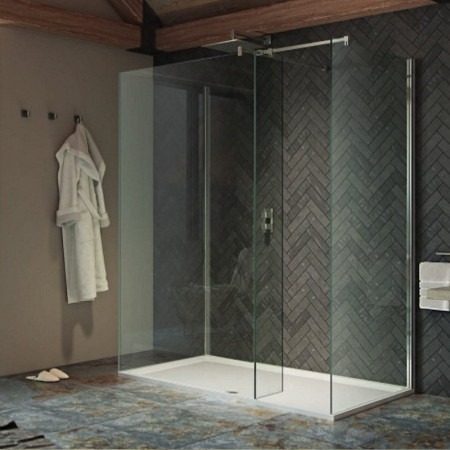 Kudos Ultimate2 8mm Three Sided 1600mm Walk-in Shower Enclosure