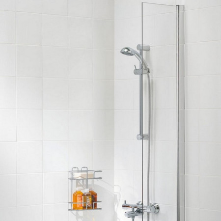 SS90S Lakes Classic 1400mm Shower Curtain Panel