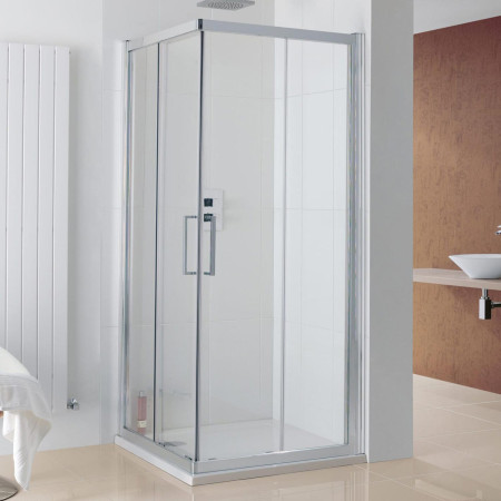 Lakes Coastline Malmo 1000 x 750mm Offset Corner Entry Shower Enclosure