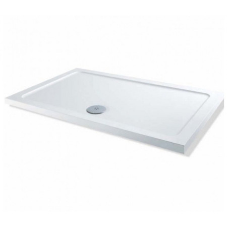 TR7010-ELP Lakes Low Profile 1000 x 700mm Rectangular Shower Tray & Fast Flow Waste (1)