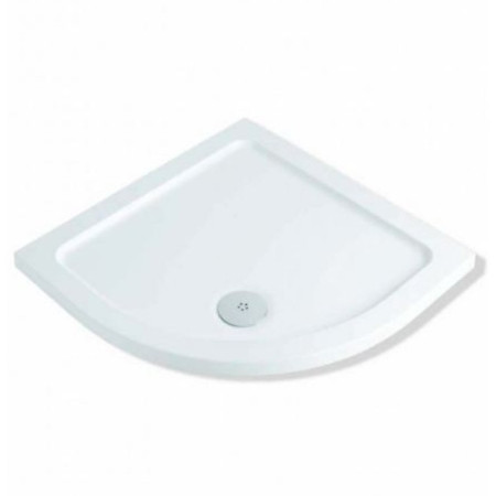 Lakes Low Profile 800mm Quadrant Shower Tray & Fast Flow Waste