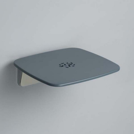 Lakes Series 300 SD Shower Seat in Grey and Chrome