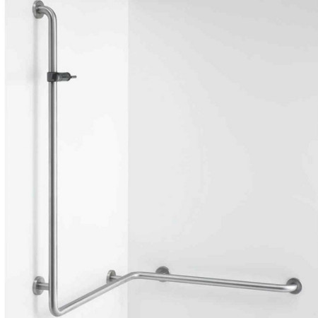 Lakes Series 400 SG 800mm Wall Handrail and Shower Holder