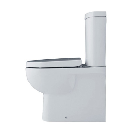 Lily Close Coupled Back to Wall Toilet Inc Soft Close Seat