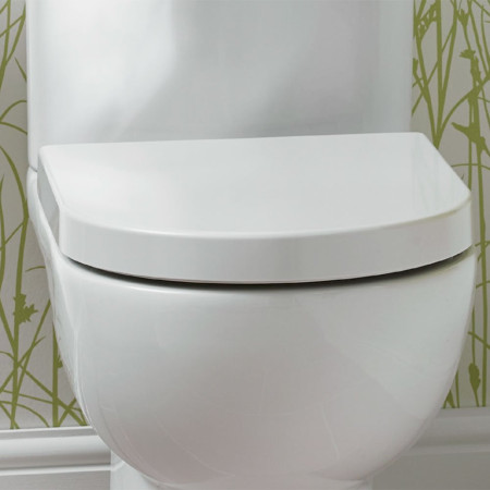 Lily Close Coupled Toilet Inc Soft Close Seat