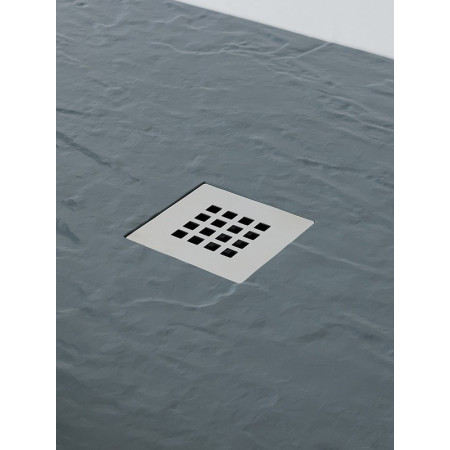 MX 90mm Hi-Flow Waste and Chrome Grille - Room Setting