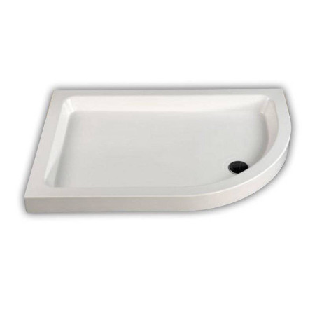 MX Classic Offset Quadrant Stone Resin Shower Tray 1000 x 800mm Right Hand