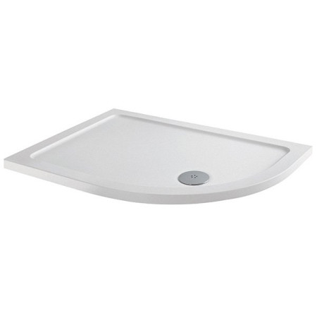 ASTOO MX Elements 1000 x 800mm Right Hand Anti Slip Offset Quadrant Shower Tray with 90mm Waste (1)
