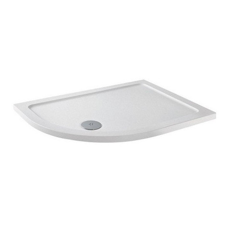 ASX75 MX Elements 1300 x 800mm Left Hand Anti Slip Offset Quadrant Shower Tray with 90mm Waste (1)